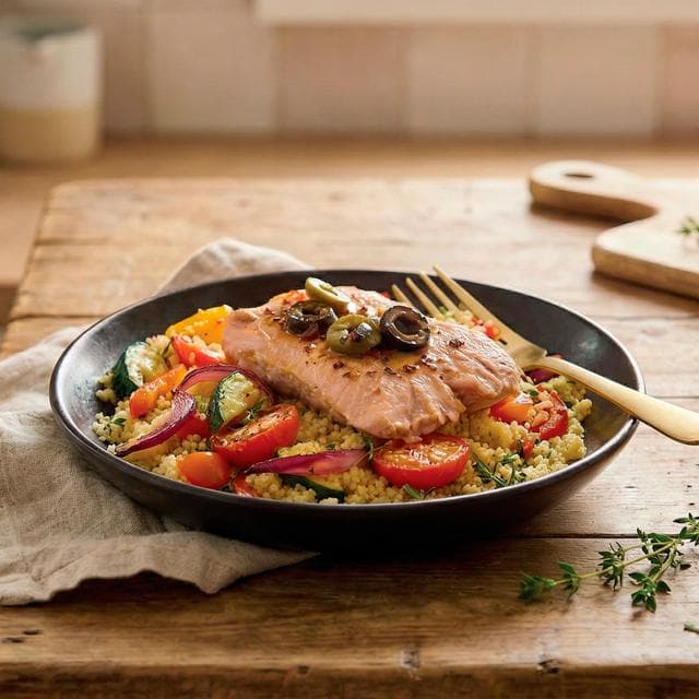John West 115g Atlantic Salmon Fillet Mediterranean Style in Olive Oil - gallery image 3