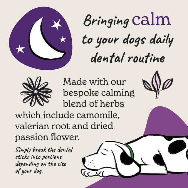 Forthglade 5 x Calming Dental Sticks Dog Treats 185g - gallery image 2