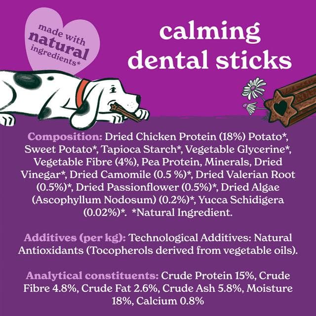 Forthglade 5 x Calming Dental Sticks Dog Treats 185g - gallery image 6