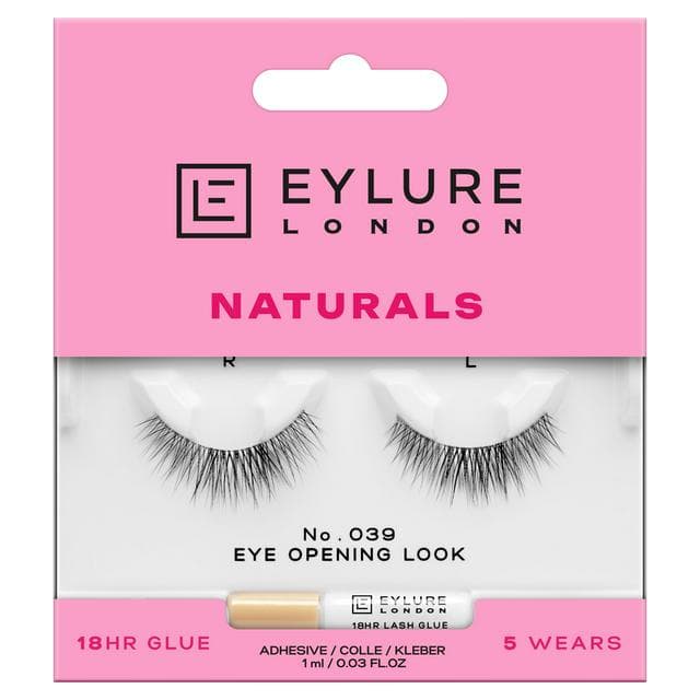 Eylure London False Lashes Naturals No. 039 Eye Opening Look - gallery image 1