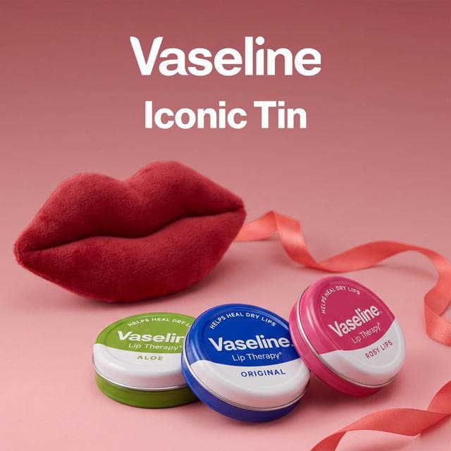 Vaseline 3 x 20g Lip Iconic Tin Collection Gift Set - gallery image 3