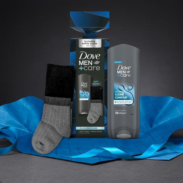 Dove Men+Care Cleanse+Care Body Wash & Socks Gift Set - gallery image 5
