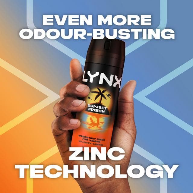 Lynx Sunset Fresh Body Spray + Socks Cracker Gift Set - gallery image 4