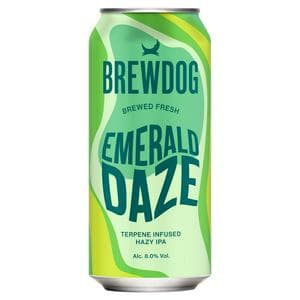 BrewDog 440ml Emerald Daze Terpene Infused Hazy IPA Beer Can