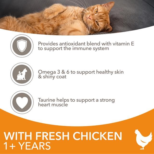 IAMS 3kg Advanced Nutrition 1+ Years Dry Cat Food with Fresh Chicken - gallery image 3