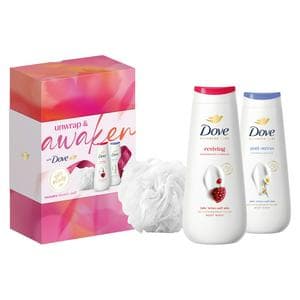 Dove 2 x Awaken Body Wash Gift Set