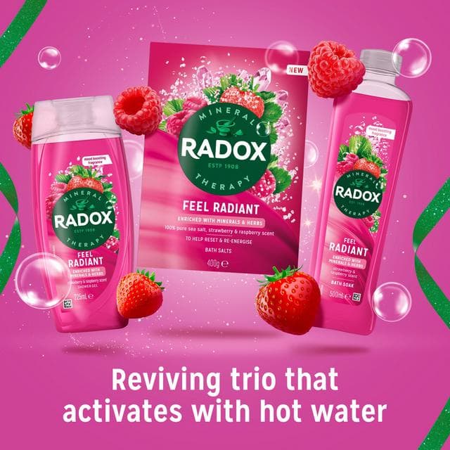 Radox 3 x Feel Radiant Gift Set - gallery image 3