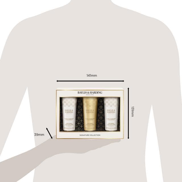 Baylis & Harding Signature Collection 3 x 50ml Hand & Nail Moisturising Cream - gallery image 6