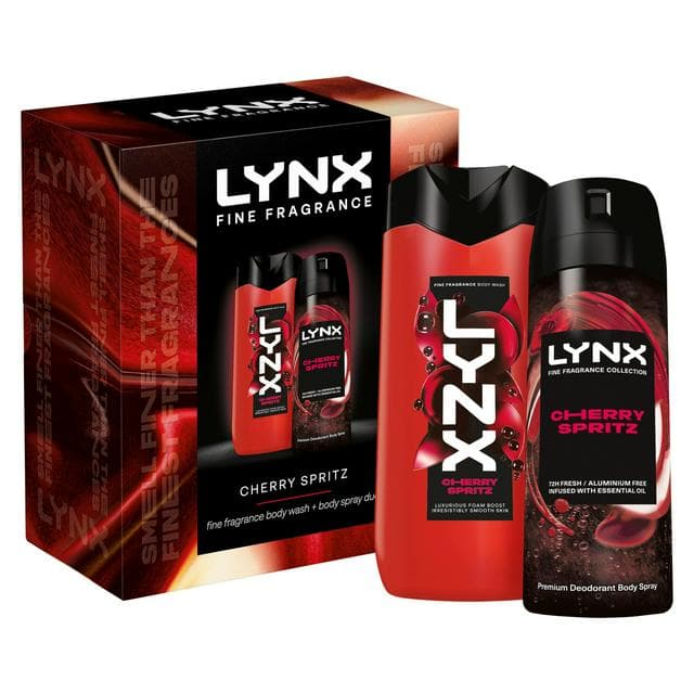 Lynx 2 x Fine Fragrance Cherry Spritz Gift Set - gallery image 1
