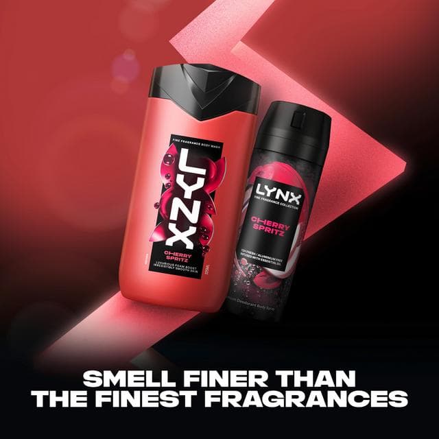 Lynx 2 x Fine Fragrance Cherry Spritz Gift Set - gallery image 3