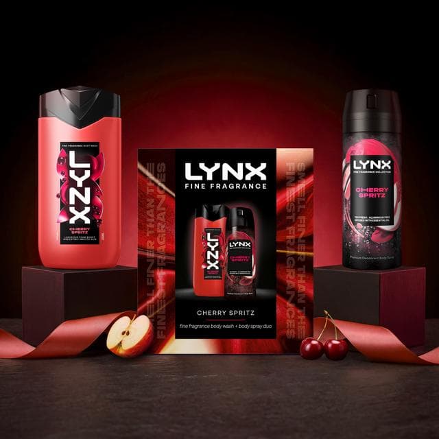 Lynx 2 x Fine Fragrance Cherry Spritz Gift Set - gallery image 5