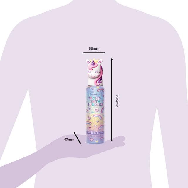 Baylis & Harding 320ml Beauticology Fragranced Magical Bath Bubble Unicorn Candy - gallery image 5