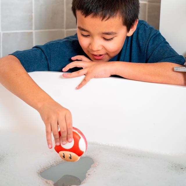 Super Mario 150g Mushroom Bath Fizzer - gallery image 3