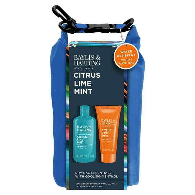 Baylis & Harding Citrus Lime Mint Dry Bag Essentials with Cooling Menthol - gallery image 1