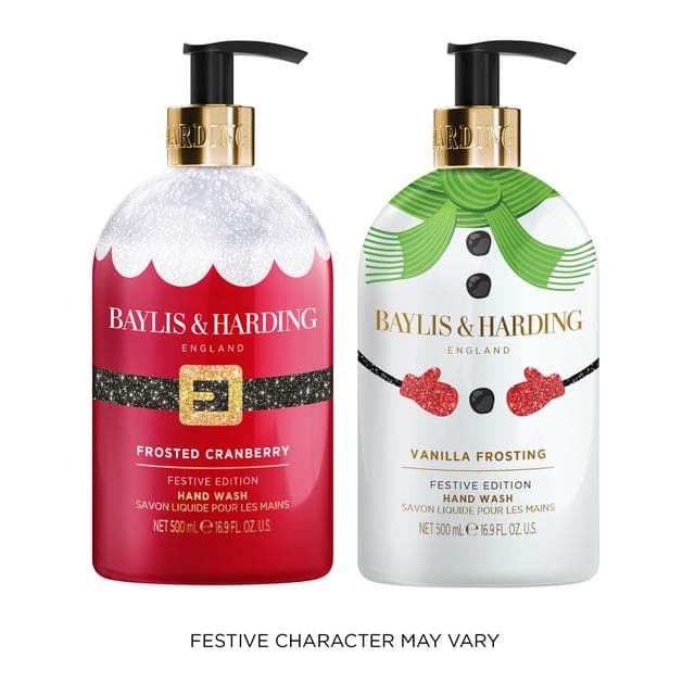 Baylis & Harding England 50ml Vanilla Frosting Hand Wash, Festive Edition - gallery image 2