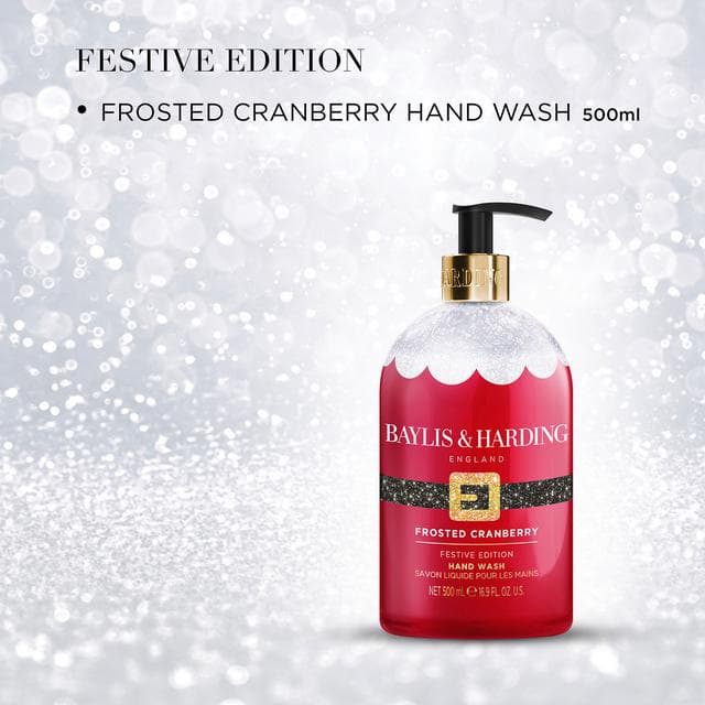 Baylis & Harding England 50ml Vanilla Frosting Hand Wash, Festive Edition - gallery image 3