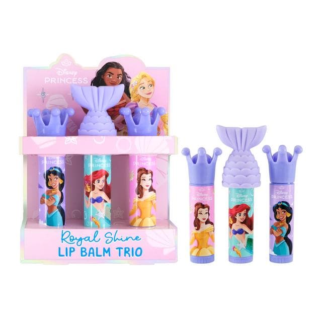 Disney Princess 3 x 3.5g Royal Shine Trio Lip Balm - gallery image 2