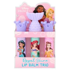 Disney Princess 3 x 3.5g Royal Shine Trio Lip Balm