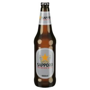Sapporo 660ml Premium Beer Bottle