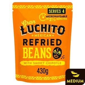 Gran Luchito 430g Mexican Refried Beans with Smoky Chipotle