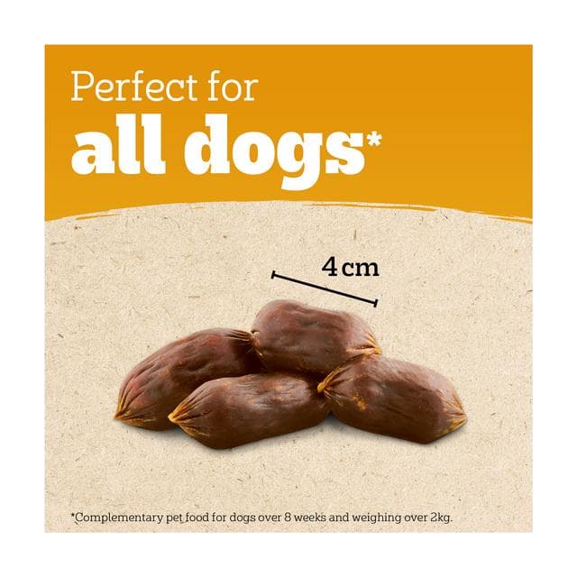 Pedigree Ranchos 60g 100% Natural Pork Sausages Dog Treats - gallery image 4