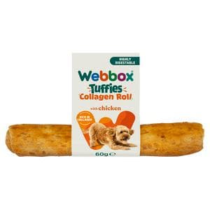 Webbox Tuffies 60g Collagen Roll with Chicken Dog Treats