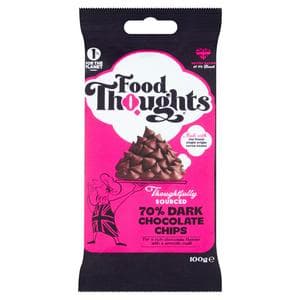 Food Thoughts 100g 70% Dark Chocolate Chips