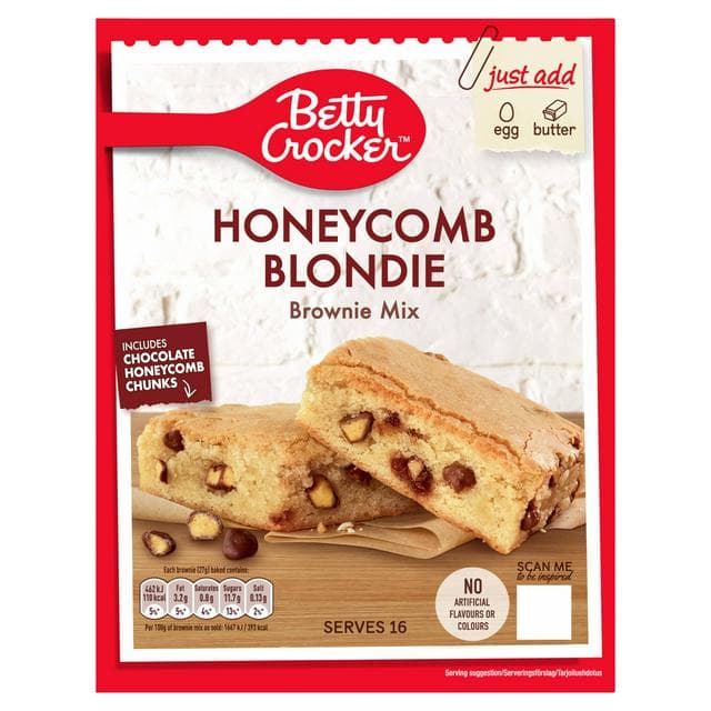 Betty Crocker 345g Honeycomb Blondie Brownie Mix - gallery image 1