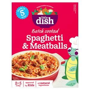 Little Dish Batch Cooked 250g Spaghetti & Meatballs