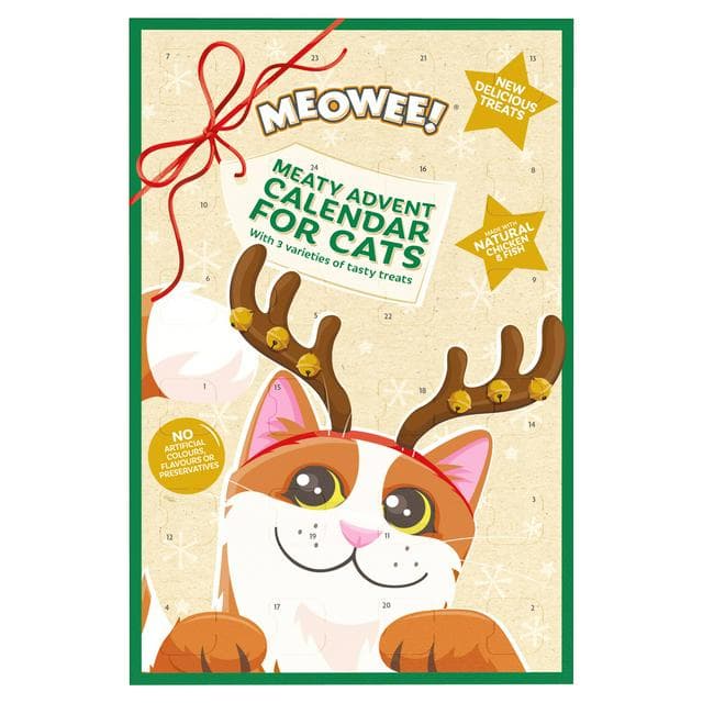 Meowee! 36g Meaty Advent Calendar Cat Treats - gallery image 1