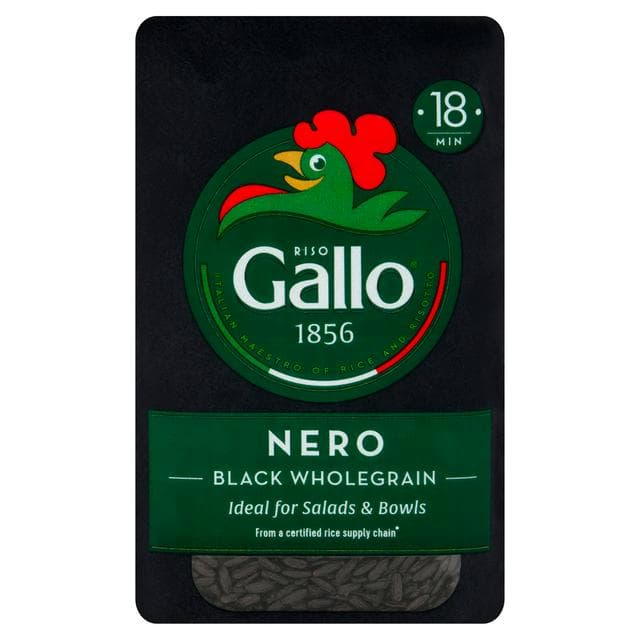 Riso Gallo Nero 500g Black Wholegrain Rice - gallery image 1