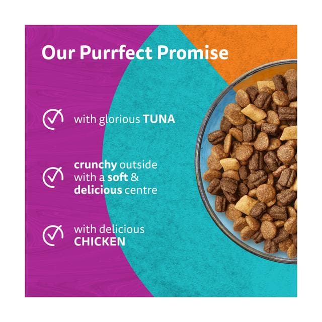 Whiskas Duo 800g 1+ Surf & Turf Dry Cat Food - gallery image 2