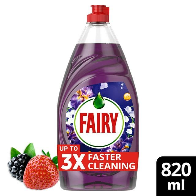 Fairy Platinum Nectar Blossom Washing Up Liquid 820ml - gallery image 1