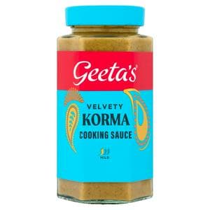 Geeta's 340g Velvety Korma Cooking Sauce