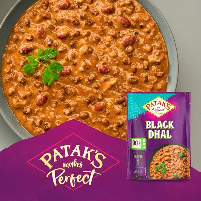 Patak's Indian 270g Black Dhal Ready Meal - gallery image 2