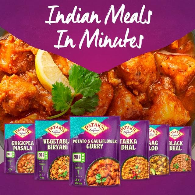 Patak's 270g Indian Saag Aloo Ready Meal - gallery image 3