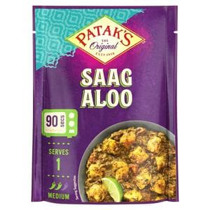 Patak's Indian 270g Saag Aloo Ready Meal