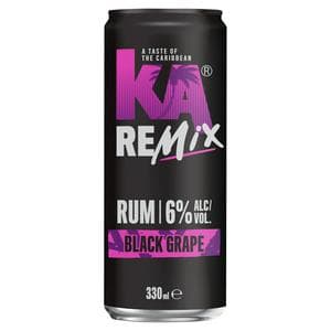 KA Remix 330ml Black Grape Rum Can