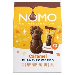 NOMO 5 x 10.6g Caramel Multipack Chocolate Bar