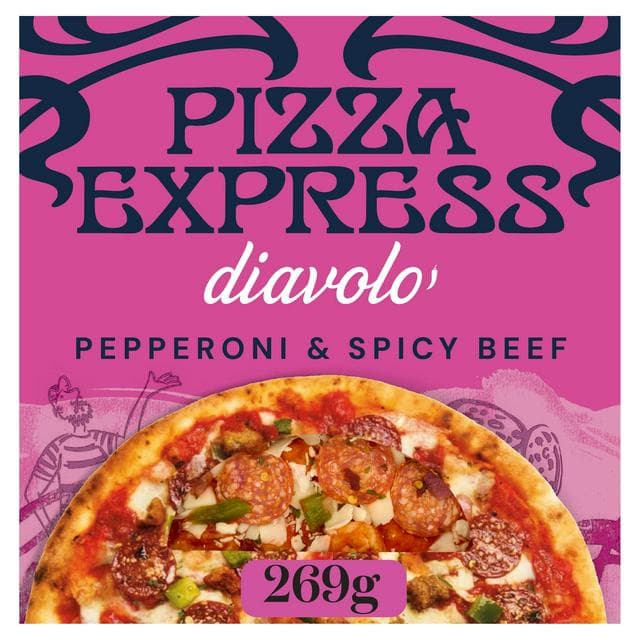 Pizza Express 269g Diavolo Pizza - gallery image 1