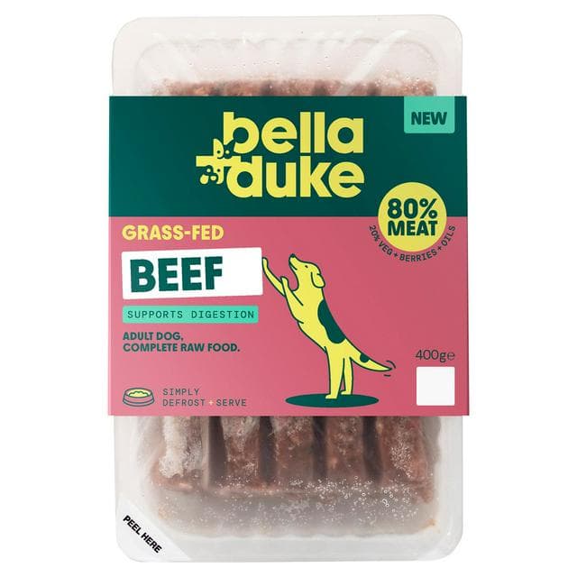 Bella + Duke 400g Complete Raw Beef Adult Dog Food - gallery image 1