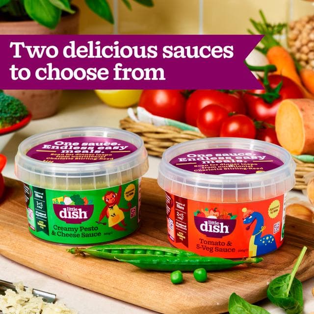 Little Dish 250g Creamy Pesto & Cheese sauce - gallery image 3