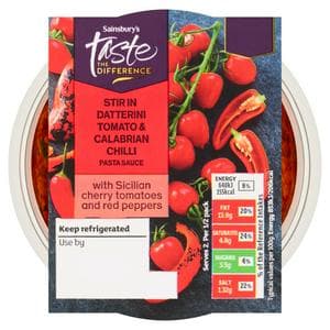 Sainsbury's 150g Stir In Tomato & Chilli Pasta Sauce, Taste the Difference