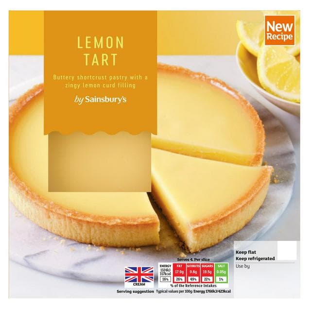 Sainsbury's 300g Lemon Tart - gallery image 1
