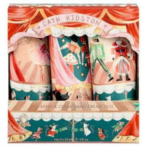 Cath Kidston 3 x 30ml Red Berry & Cedar Trio Hand Cream