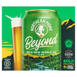 Northern Monk Beyond Bold 4 x 330ml New World IPA Beer Cans