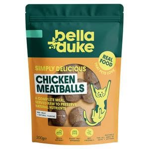 Bella + Duke 200g Chicken Meatballs Cat Food
