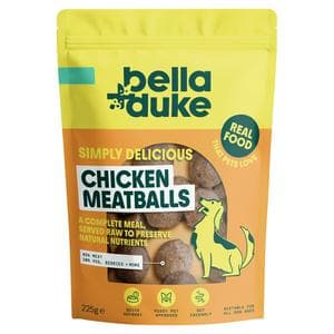 Bella + Duke 225g Chicken Meatballs Dog Food