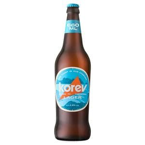 Korev 660ml Lager Beer Bottle