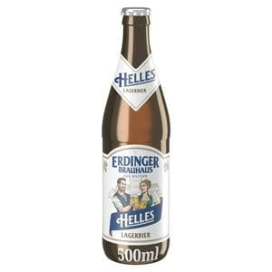 Erdinger 500ml Brauhaus Helles Lagerbier Bottle